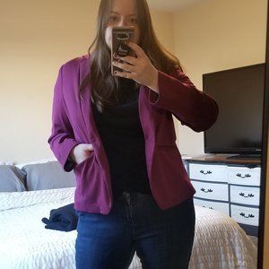 Maurices Size 1 Purple Blazer